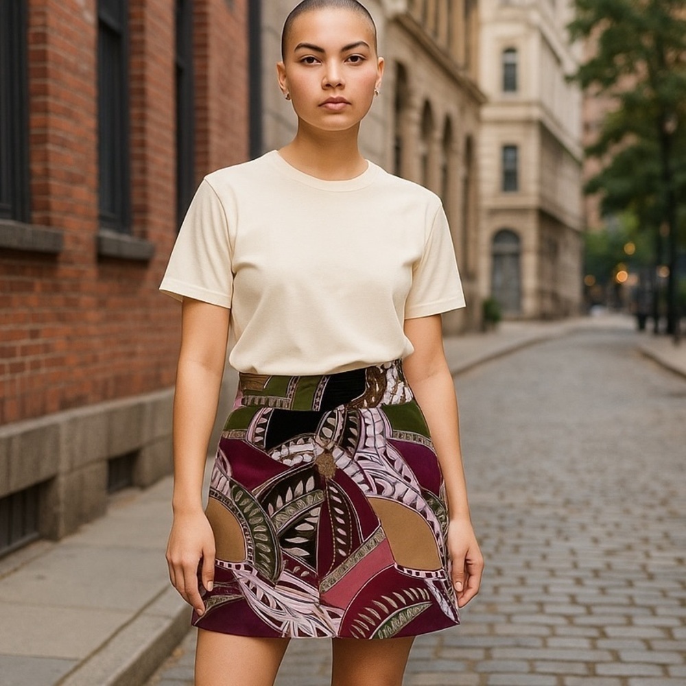 Etcetera Vintage Skirt 70’s Style Women’s Size 4